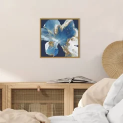 16" X 16" Liquid Enigma I By Eva Watts Framed Canvas Wall Art - Amanti Art -Home Furniture GUEST 001e1408 2803 49de a07c b3d1101a6c58