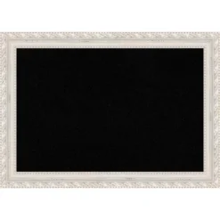 42"x30" Opera Wood Frame Black Cork Board Off-White - Amanti Art: Custom Framed, Wall Mounted, Bulletin Board For Home Office -Home Furniture GUEST 013000a7 3fe9 4eef b0f8 6cf202e67627