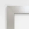 Amanti Art Brushed Sterling Silver Petite Bevel Wood Bathroom Wall Mirror 28 X 22 In. -Home Furniture GUEST 0272f3c9 f04e 4d9a 8717 b4dfb8dd2ca2 1