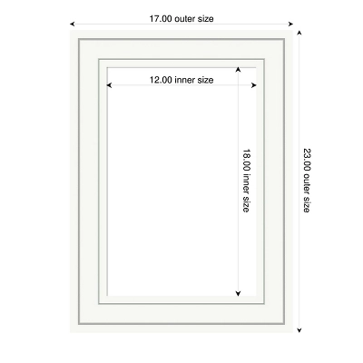 Amanti Art Craftsman White Framed Dry Erase Magnetic Board 6 Amanti Art Craftsman White Framed Dry Erase Magnetic Board - Image 4