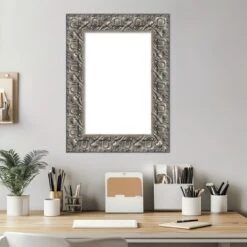 Amanti Art Silver Luxor Framed Dry Erase Magnetic Board -Home Furniture GUEST 04bb08da 3944 4969 87ea c4cef53401c1