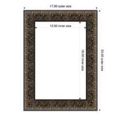 Amanti Art Intaglio Embossed Black Framed Dry Erase Magnetic Board -Home Furniture GUEST 04c4a1e7 a3f6 4d46 ade6 31086707cbf6
