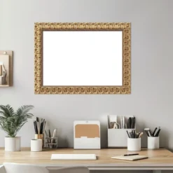 Amanti Art Florentine Gold Framed Dry Erase Magnetic Board -Home Furniture GUEST 050c7d45 b3f2 4fbb a24b 3ca574da425b
