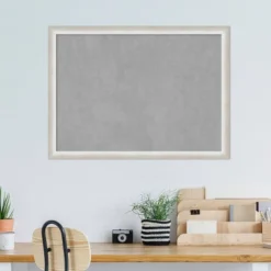 30"x22" Two Tone Framed Magnetic Board Silver - Amanti Art: Wall Mount, Real Wood & Steel 18 30"x22" Two Tone Framed Magnetic Board Silver - Amanti Art: Wall Mount, Real Wood & Steel -Home Furniture GUEST 066521da 48d4 49e8 bdb8 e9bdc0e9e718