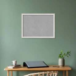 30"x22" Two Tone Framed Magnetic Board Silver - Amanti Art: Wall Mount, Real Wood & Steel 16 30"x22" Two Tone Framed Magnetic Board Silver - Amanti Art: Wall Mount, Real Wood & Steel -Home Furniture GUEST 0668d6c9 6bbd 481f 94be bc3f03a4de1b