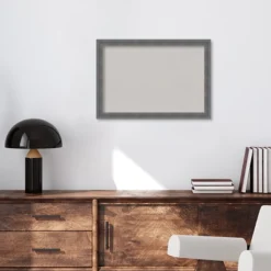 Amanti Art Dixie Grey Rustic Wood Framed Corkboard -Home Furniture GUEST 06a42e01 7c08 43a3 925f 46d305778648