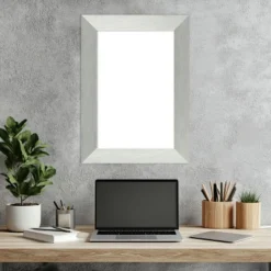 Amanti Art Brushed Sterling Silver Framed Dry Erase Magnetic Board -Home Furniture GUEST 06bf89ae eddf 49db 91ea fda5068ebd56