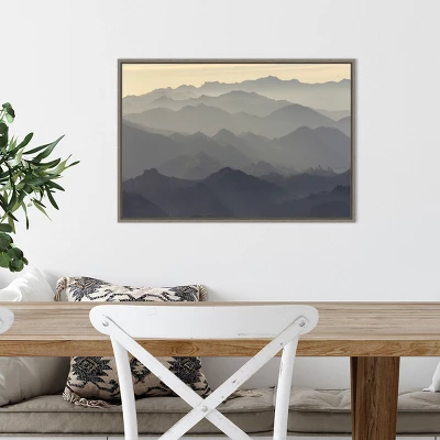 23" X 16" Santa Monica Mountains By Rob Sheppard Danita Delimont Framed Canvas Wall Art - Amanti Art 6 23" X 16" Santa Monica Mountains By Rob Sheppard Danita Delimont Framed Canvas Wall Art - Amanti Art - Image 4