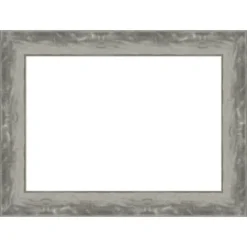 Amanti Art Waveline Silver Narrow Framed Dry Erase Magnetic Board -Home Furniture GUEST 07ce6b14 88f0 4598 951a f7d5ca56355e