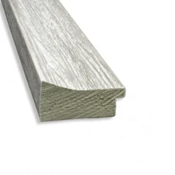 44" X 34" Dove Narrow Framed Wall Mirror Graywash - Amanti Art