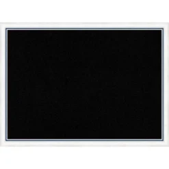 30"x22" Morgan Wood Frame Cork Board White/Blue - Amanti Art -Home Furniture GUEST 080d3339 a8b0 41ff a926 c41a433d38ba