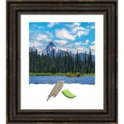 Amanti Art Stately Bronze Picture Frame -Home Furniture GUEST 0b118950 9f6d 4e96 90c3 577f7006a24b