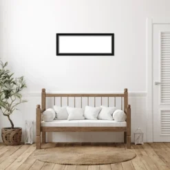 Amanti Art Eva Black Silver Narrow Framed Dry Erase Magnetic Board -Home Furniture GUEST 0cbaa03d fb96 4c95 bc02 9da6a46db7fe