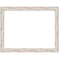 Amanti Art Alexandria White Wash Narrow Framed Dry Erase Magnetic Board -Home Furniture GUEST 0dd2276d ed60 4b5f a35c e4aa565f5e3d