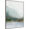 32" X 42" Sapphire Lake I By Ian C Framed Canvas Wall Art Print - Amanti Art -Home Furniture GUEST 0e961aad 79c1 43c5 8243 a7dd25563416