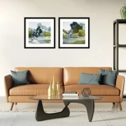 Set Of 2 Fields Reflections Framed Art Prints By Jacqueline Ellens Black - Amanti Art -Home Furniture GUEST 107fc6ed fc3e 461f b315 90a83cf5b7b7
