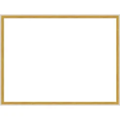 Amanti Art Paige White Gold Framed Dry Erase Magnetic Board -Home Furniture GUEST 1557c552 e288 4560 a0d1 d1e383bf5fa0