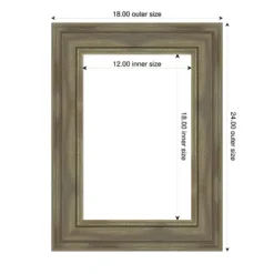 Amanti Art Alexandria Greywash Framed Dry Erase Magnetic Board -Home Furniture GUEST 176467c5 ba0b 4f6c b336 ae9e795acb64