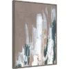 22" X 30" Shape Of Form I By JL Design Framed Canvas Wall Art Gray Wash - Amanti Art -Home Furniture GUEST 185c25df c278 4c47 8ee4 e913da589e19