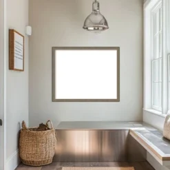 Amanti Art Parisian Silver Framed Dry Erase Magnetic Board -Home Furniture GUEST 18885779 d5a3 4890 91c8 cc6235f8ba0c