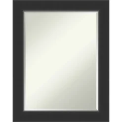 Amanti Art Corvino Petite Bevel Wood Bathroom Wall Mirror -Home Furniture GUEST 18e9301f 75f4 48a0 bddc 6108414b6047