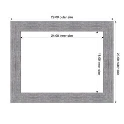 Amanti Art Bark Rustic Char Framed Dry Erase Magnetic Board -Home Furniture GUEST 19990da2 6e6a 485d 8f51 27fab27edbb7
