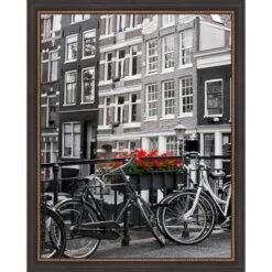 Amanti Art Ashton Black Wood Picture Frame -Home Furniture GUEST 1a257273 0b32 41a4 ad99 d55dd4b75b22