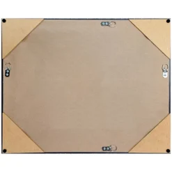 Amanti Art Blanco White Non-Beveled Wood Bathroom Wall Mirror -Home Furniture GUEST 1aa34727 9783 42ec 9cbf c3d6832031b8