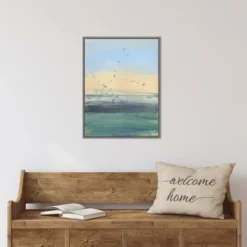 18" X 24" Soul Of The Ocean No.1 By Bronwyn Baker Framed Canvas Wall Art - Amanti Art -Home Furniture GUEST 1bf7e8a9 2808 487c 89cf b1ea221e0feb
