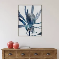 22" X 30" Flowers From The Ashes I By Urban Road Framed Canvas Wall Art Gray Wash - Amanti Art -Home Furniture GUEST 1c4ad6c3 a76f 42be 9125 2c0419f60a33