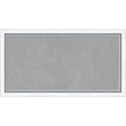 26"x14" Morgan Framed Magnetic Board White/Blue - Amanti Art -Home Furniture GUEST 1c6fe97c 0278 4b8d bb5a 2cda5cf45638