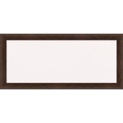 33"x15" Narrow Wood Frame White Cork Board Warm Walnut - Amanti Art -Home Furniture GUEST 1c7dea5c c150 4f67 926f c4362e6a359c