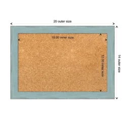 Amanti Art Sky Blue Rustic Wood Framed Corkboard, Natural Cork 13 Amanti Art Sky Blue Rustic Wood Framed Corkboard, Natural Cork -Home Furniture GUEST 1d8c923e 051e 4360 8c37 5b3c6fad2908