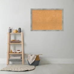 Amanti Art Dove Greywash Square Framed Corkboard, Natural Cork -Home Furniture GUEST 1f2903d7 0865 42db 8365 cb026ac32cf4