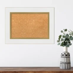 Amanti Art Eva Framed Corkboard, Natural Cork -Home Furniture GUEST 1fa1ab85 7d7a 415a ac17 590d3be5a8e1