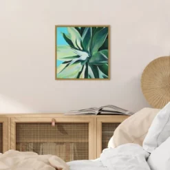 16" X 16" Rest In Its Glory By Alana Clumeck Framed Canvas Wall Art - Amanti Art -Home Furniture GUEST 2064988d add8 4004 aa3b 7e34dff3768e