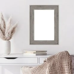 Amanti Art Regis Barnwood Grey Framed Dry Erase Magnetic Board -Home Furniture GUEST 21cc9fcd 8ca4 4583 8746 546f7cba0eb9