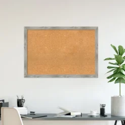 Amanti Art Dove Greywash Square Framed Corkboard, Natural Cork -Home Furniture GUEST 22a1c4a5 5c7d 4f2d 805d ec2ed5cb7e6a