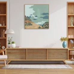 30" X 30" Hidden Dune II By Jacob Green Framed Canvas Wall Art Print - Amanti Art -Home Furniture GUEST 24e8d236 2ed9 4e7d a6d1 3dcd71721e79