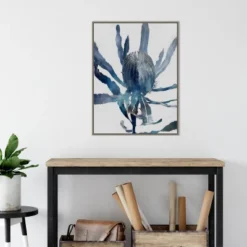 22" X 30" Flowers From The Ashes I By Urban Road Framed Canvas Wall Art Gray Wash - Amanti Art -Home Furniture GUEST 24f98ac0 62bf 41ad b5ae 79e434eb0211