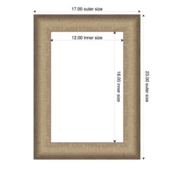 Amanti Art Elegant Brushed Bronze Framed Dry Erase Magnetic Board -Home Furniture GUEST 258df03c 5377 43fa bb79 6a1bc5777b91