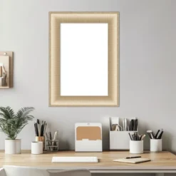 Amanti Art Elegant Brushed Honey Framed Dry Erase Magnetic Board -Home Furniture GUEST 26c9c073 c513 4df0 b84d 4129b03adf71