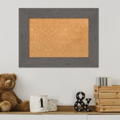 Amanti Art Rustic Plank Framed Corkboard, Natural Cork -Home Furniture GUEST 26d07fcc a34a 48fc 8ab9 ac613962f018