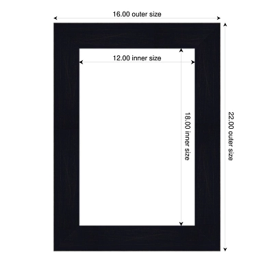 Amanti Art Shiplap Navy Framed Dry Erase Magnetic Board 6 Amanti Art Shiplap Navy Framed Dry Erase Magnetic Board - Image 4