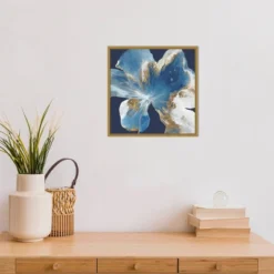 16" X 16" Liquid Enigma I By Eva Watts Framed Canvas Wall Art - Amanti Art -Home Furniture GUEST 2822bf5b fcec 442e a7bc 9651fc8356dd