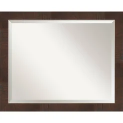 Wildwood Framed Bathroom Vanity Wall Mirror Brown - Amanti Art -Home Furniture GUEST 286115db 0632 4203 b601 477d2284e752