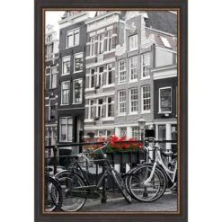 Amanti Art Ashton Black Wood Picture Frame -Home Furniture GUEST 28d5048d 97b3 4784 b066 440dd4bd8124