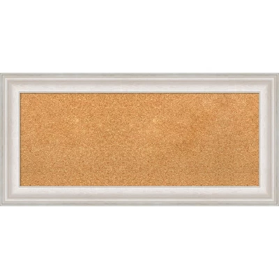 Amanti Art Trio White Wash Framed Corkboard, Natural Cork 14 Amanti Art Trio White Wash Framed Corkboard, Natural Cork - Image 12