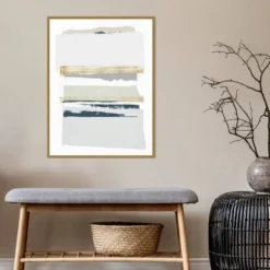 22" X 30" Boulevard I By PI Studio Framed Canvas Wall Art Gold - Amanti Art -Home Furniture GUEST 2d01edec 73d7 4ab3 900f 5ad4f4ac96d8