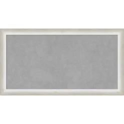 26"x14" Two Tone Framed Magnetic Board Silver - Amanti Art: Real Wood, Steel, Wall Mount, Home & Office 21 26"x14" Two Tone Framed Magnetic Board Silver - Amanti Art: Real Wood, Steel, Wall Mount, Home & Office -Home Furniture GUEST 30c5f0a4 b0d8 4dc4 b695 b650e9b38bc8